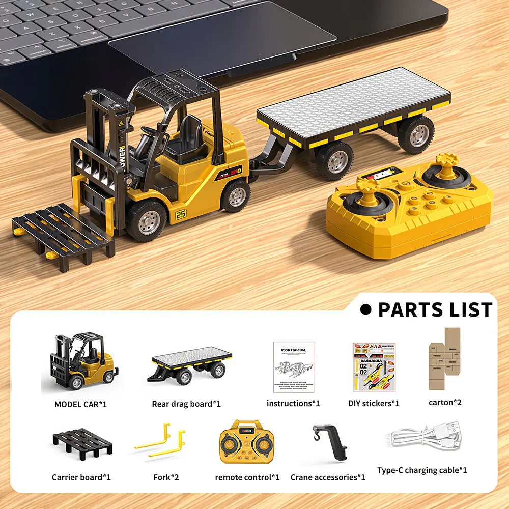 LiftMaster RC Smart Forklift & Trailer