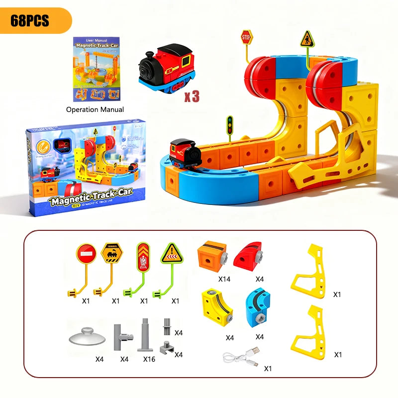 SpeedRail™ Magnetic Train Set