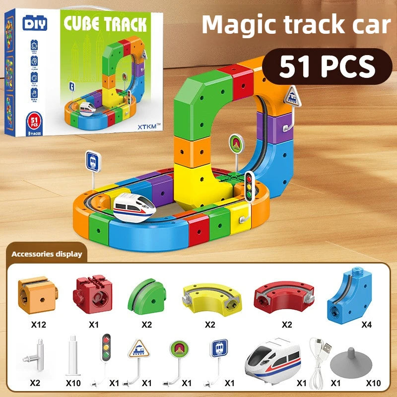 MagicRail™ Electric Magnetic Track Adventure Set