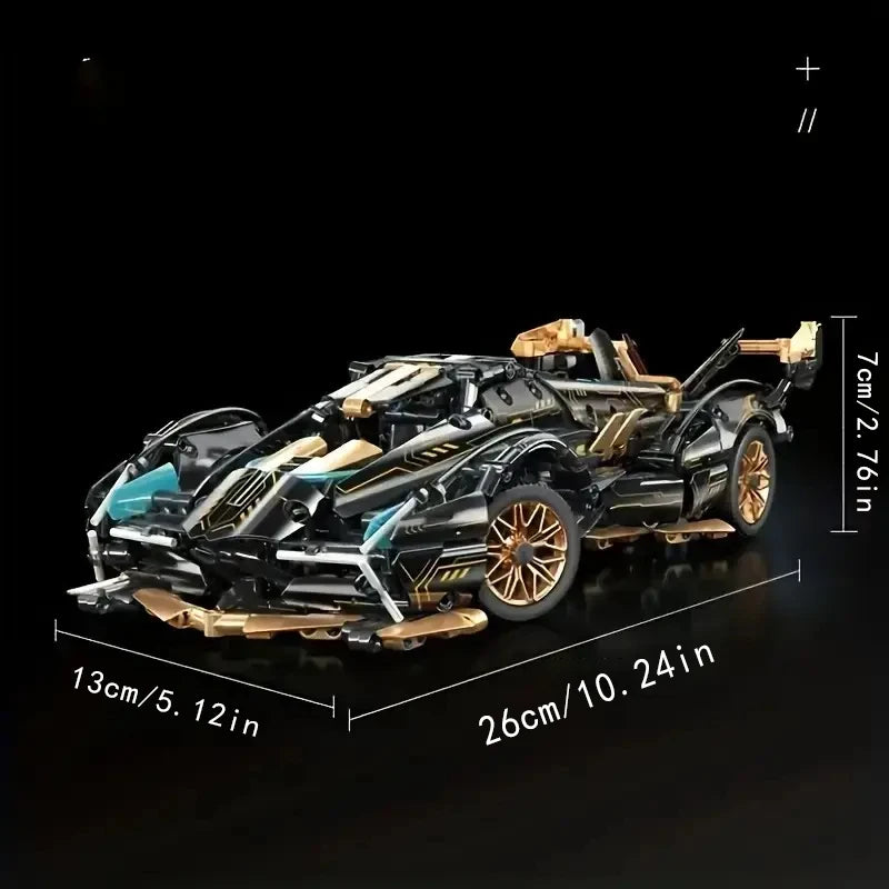 Velocity V12 Supercar Building Blocks