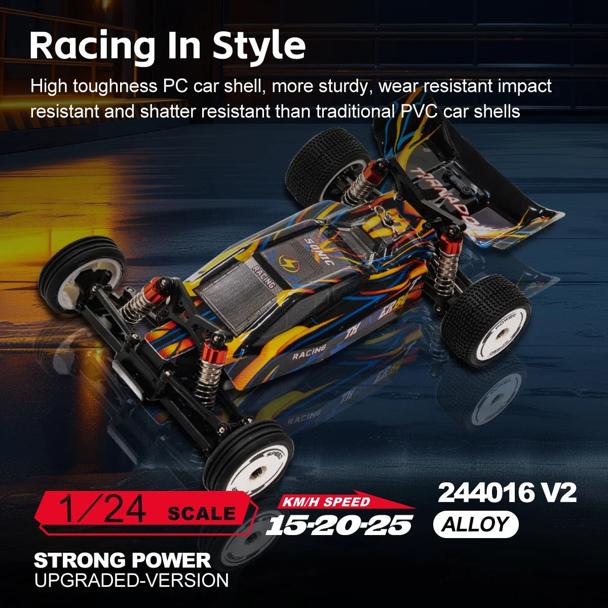 FlashRacer™ V2 RC Speed Car