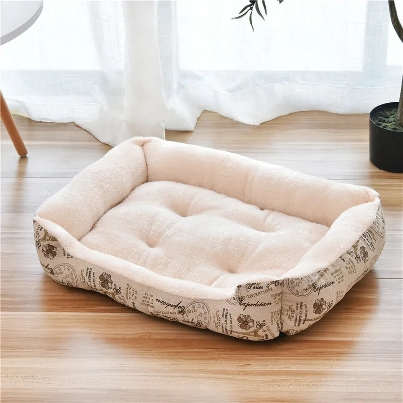 SnuggleNest™ Cotton Pet Bed