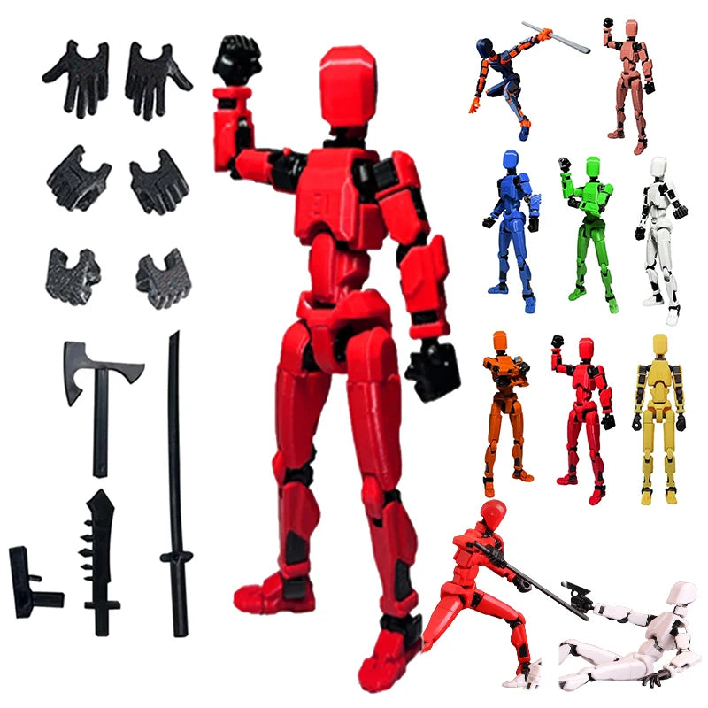 FlexiForge Poseable Action Figure Kit