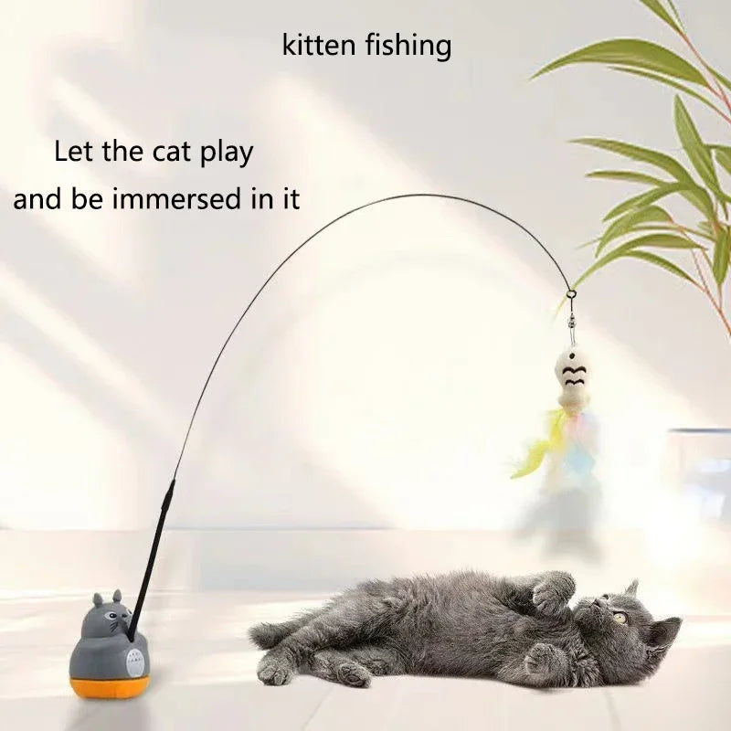 WhiskerFly™ Cat Teaser Wand