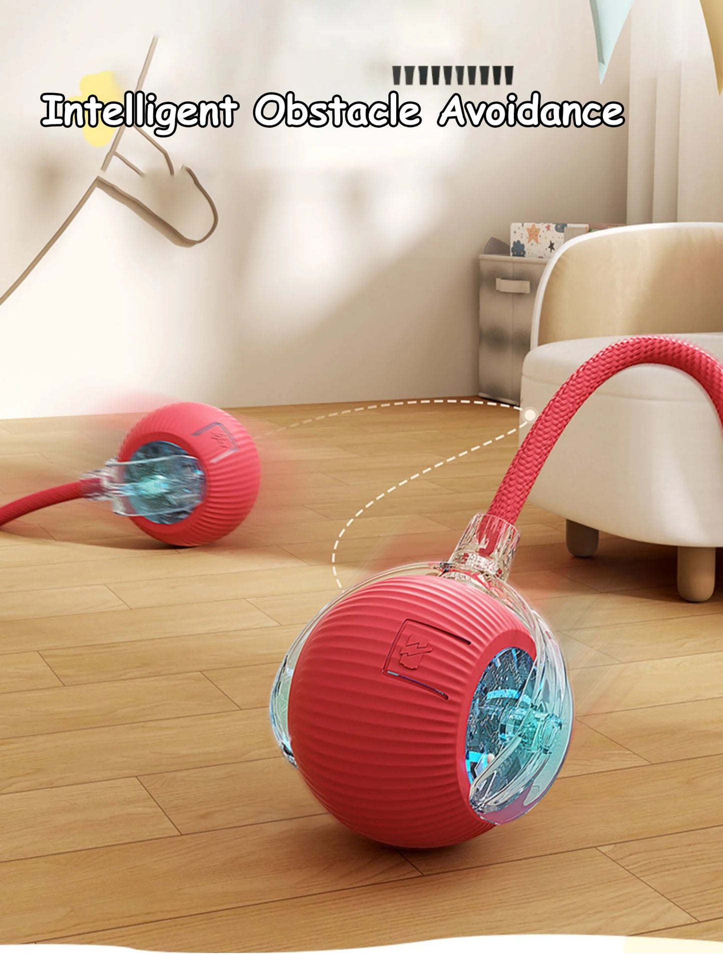 ChaseTail™ Smart Rolling Ball