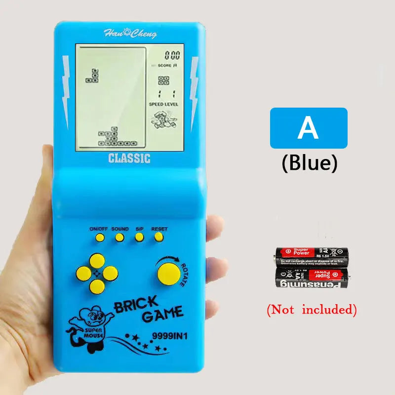 Classic Retro Tetris Handheld Game Console