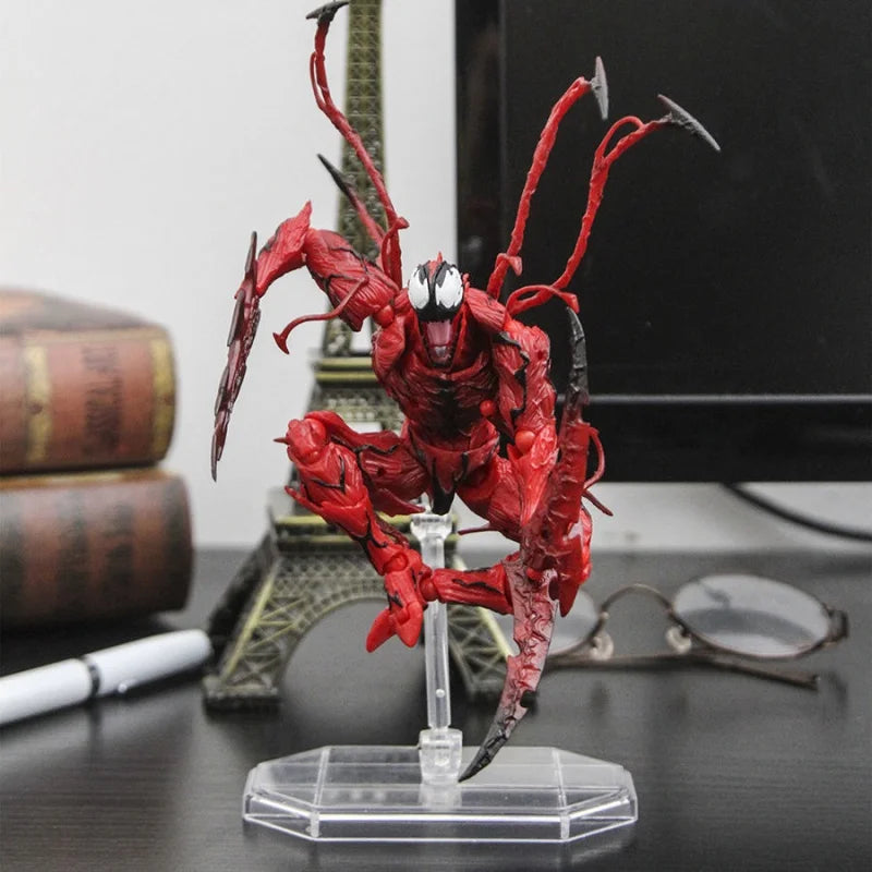 Marvel Carnage Action Figure with Interchangeable Faces