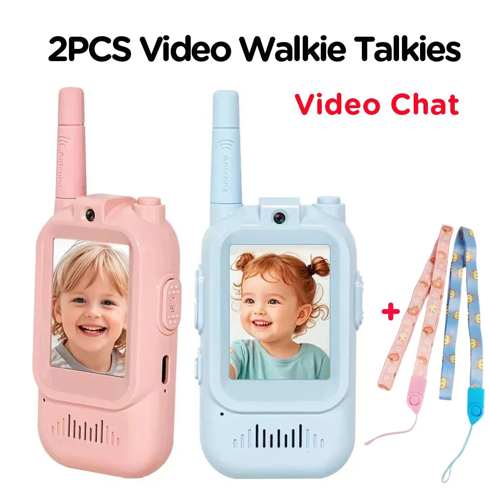 TalkVision™ Kids Video Walkie Talkie Set (2-Pack)