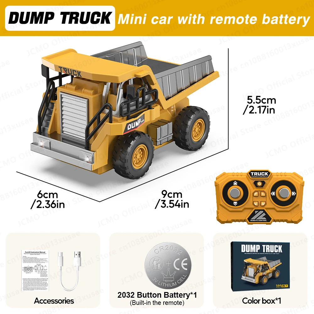 MiniDig RC Excavator 1:64