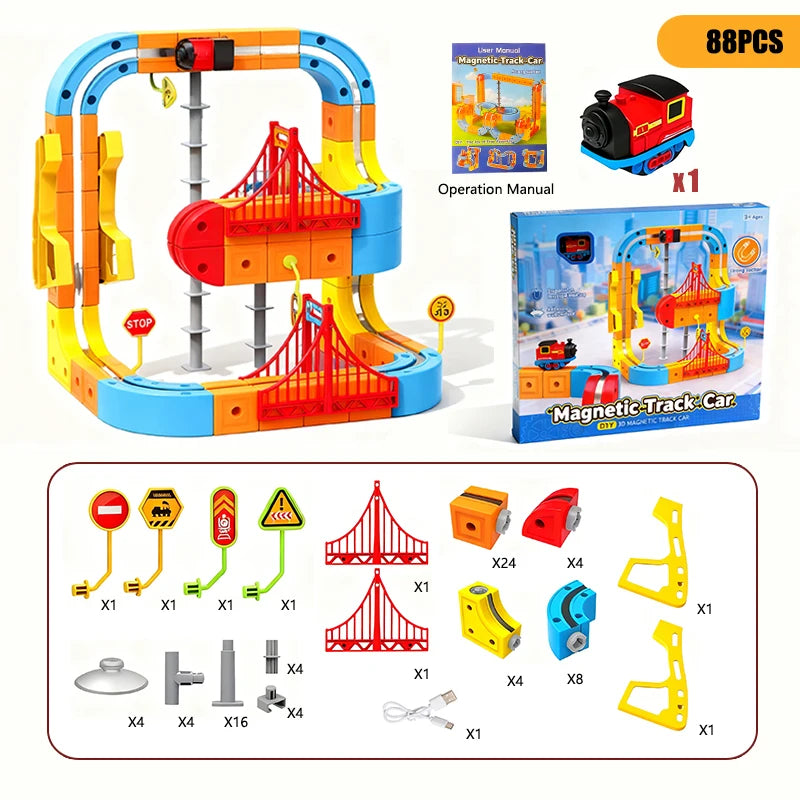SpeedRail™ Magnetic Train Set