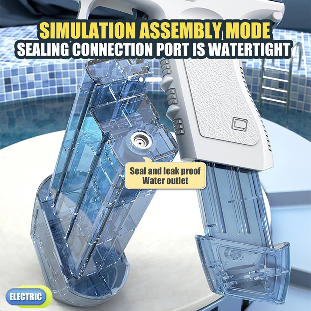 AquaBlast™ Rechargeable Electric Water Blaster