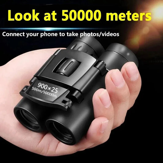 Night Vision Binoculars for Outdoor Travel High Magnification HD Monocular for Mobile Phone Concer with Portable Magnifying Glas