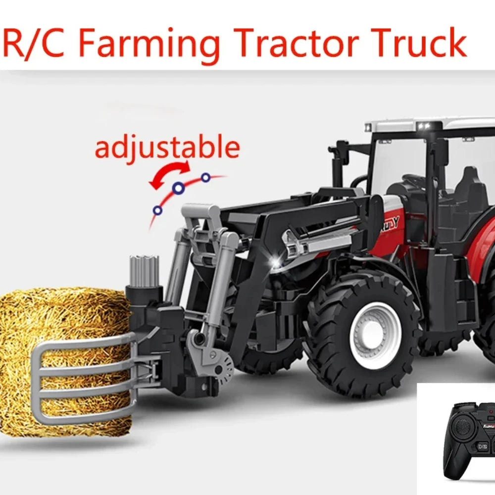 AgriMaster RC Farm Tractor with Trailer 1:24