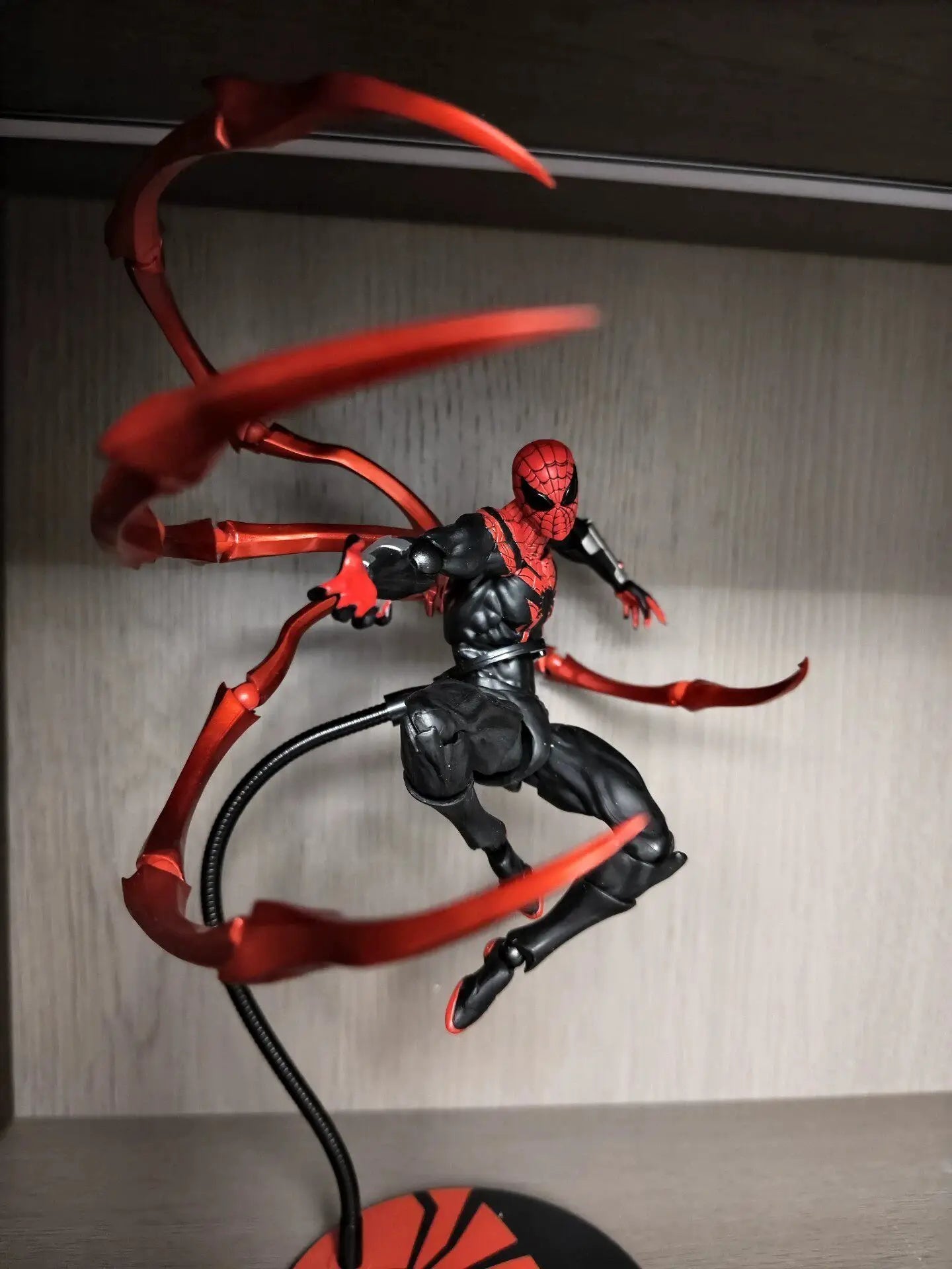 Mess Toys Superior Spider Man Ultimate Neighbor Kaine Peter Parker Messtoys Spiderman Action Figure Model Gifts Toys