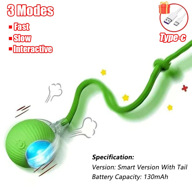 ChaseTail™ Smart Rolling Ball