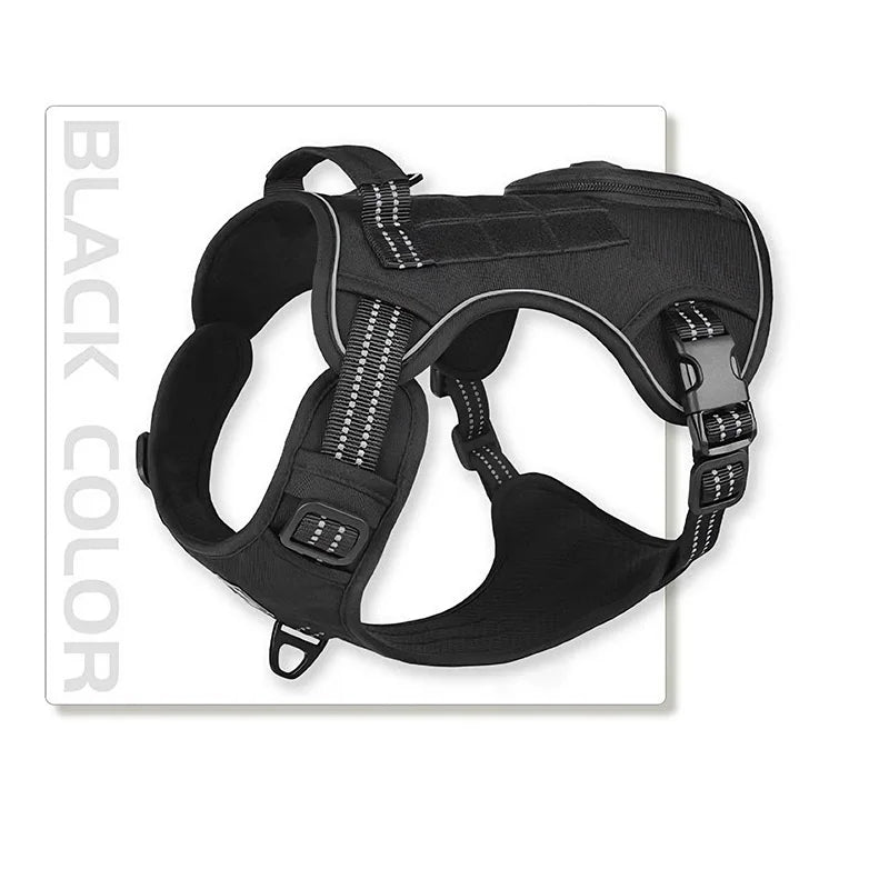 TitanGuard™ Tactical Dog Harness Set