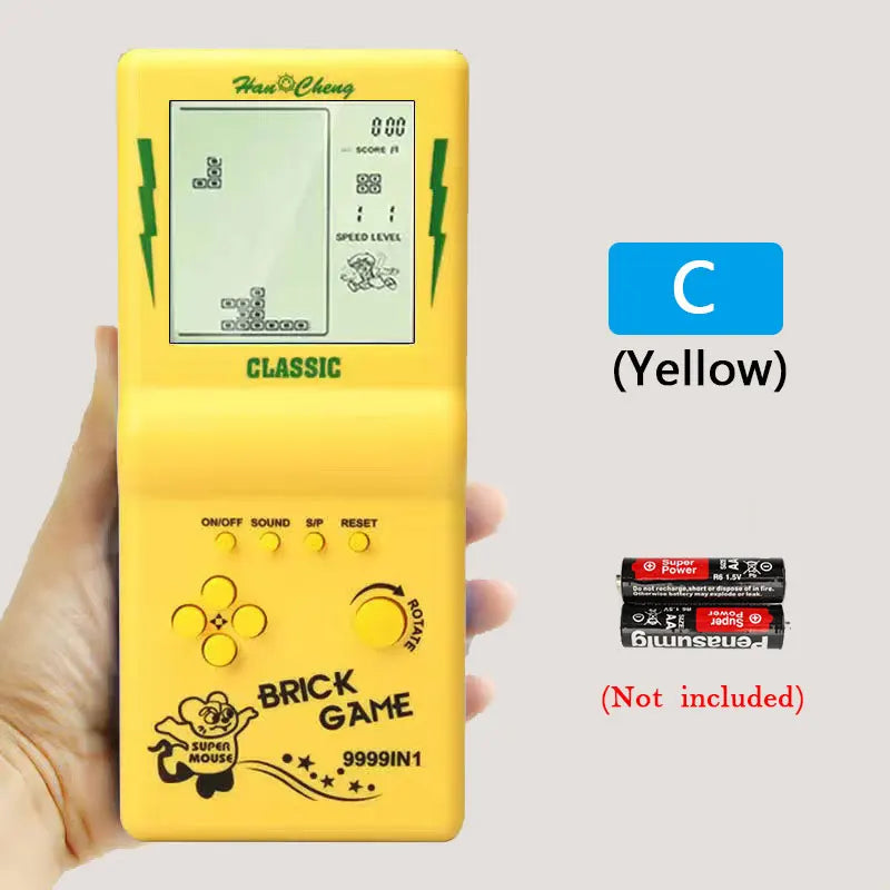 Classic Retro Tetris Handheld Game Console