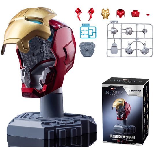 Iron Man DIY Helmet Model Kit – Collectible Assembly Figure