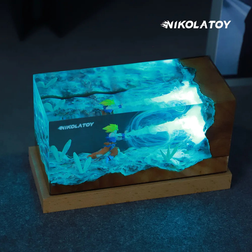 Saiyan Energy Display Lamp