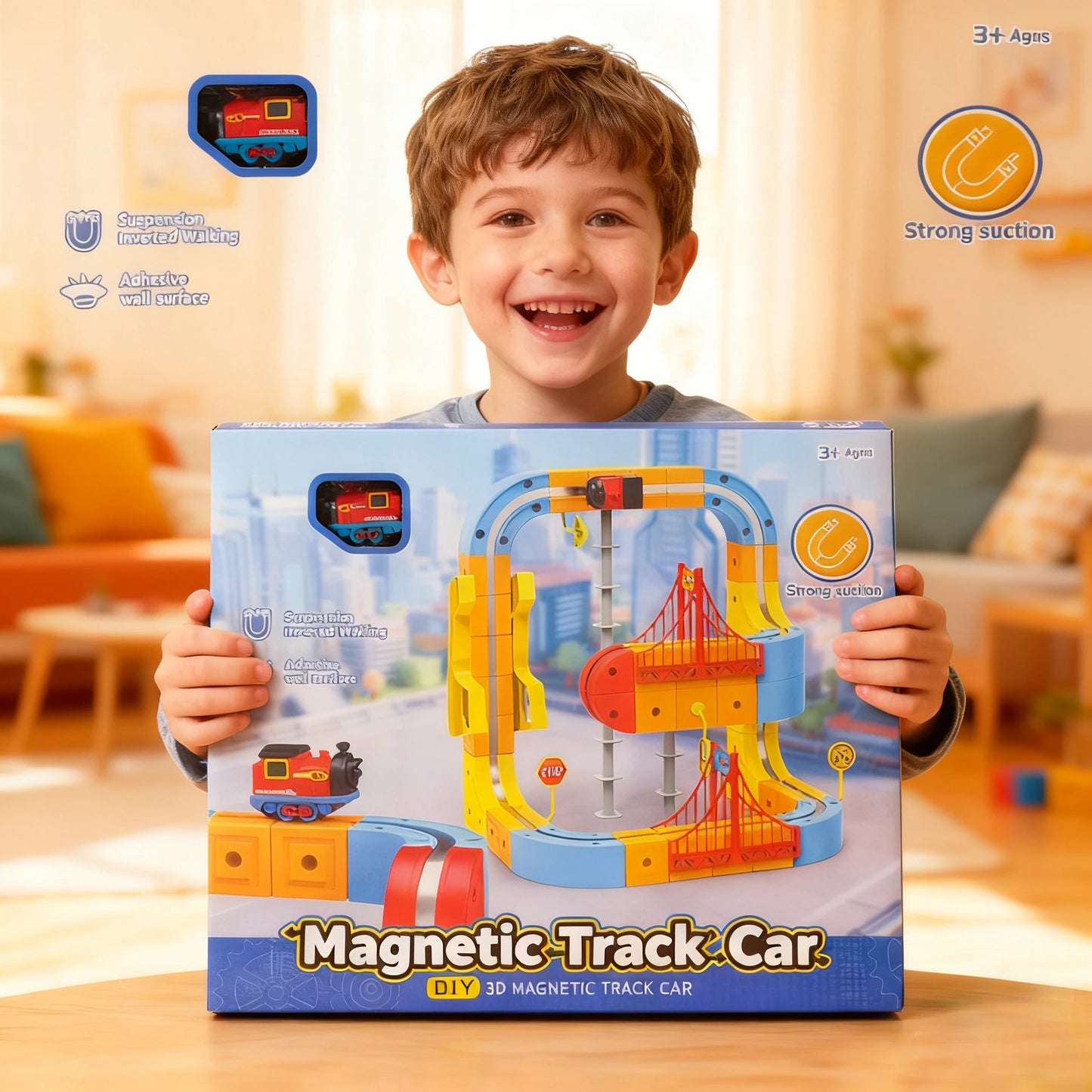 SpeedRail™ Magnetic Train Set