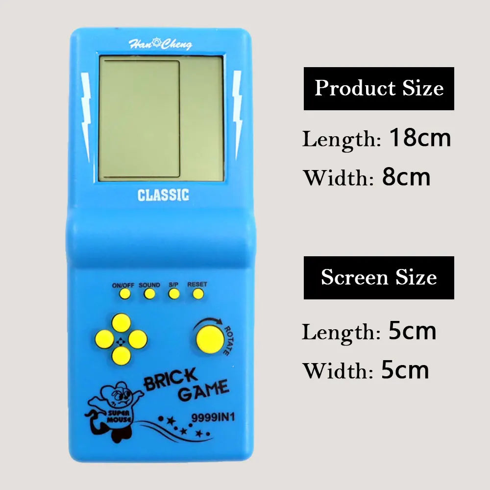 Classic Retro Tetris Handheld Game Console