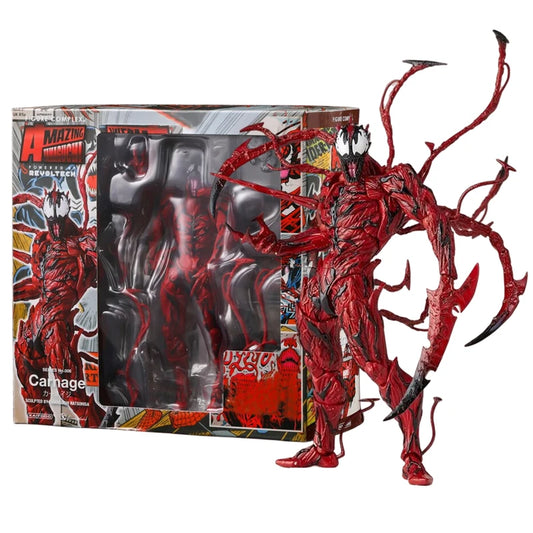 Marvel Carnage Action Figure with Interchangeable Faces