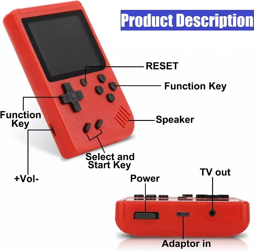 Retro Pocket Game Console