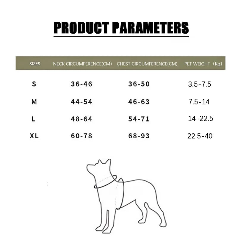 TitanGuard™ Tactical Dog Harness Set