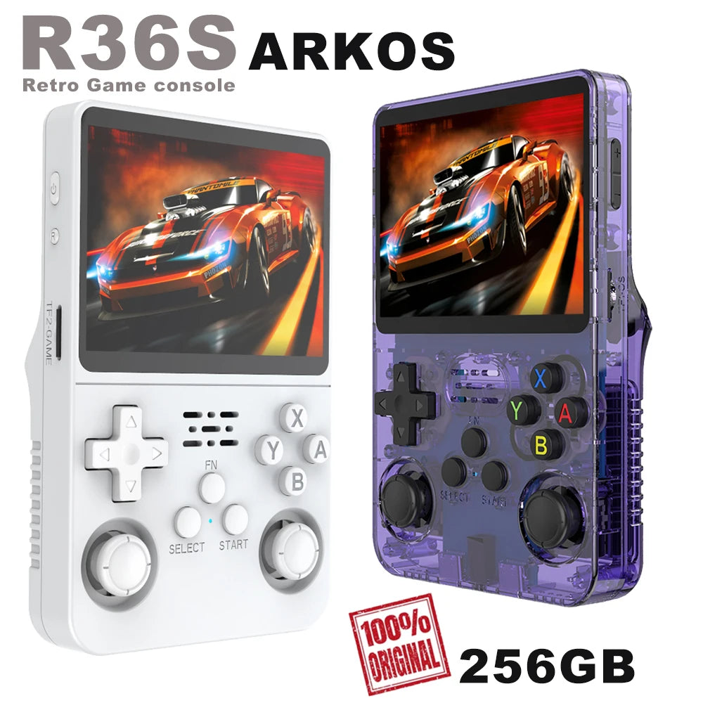 R36S Retro Game Console