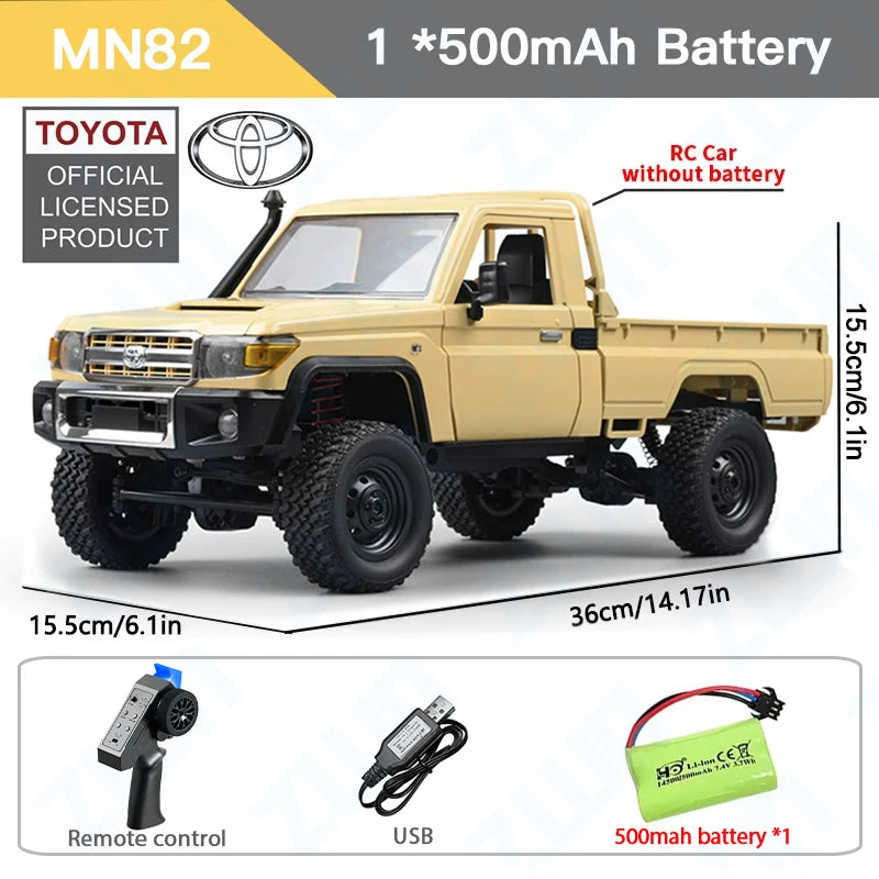 TrailMaster™ LC79 4WD RC Off-Road Pickup