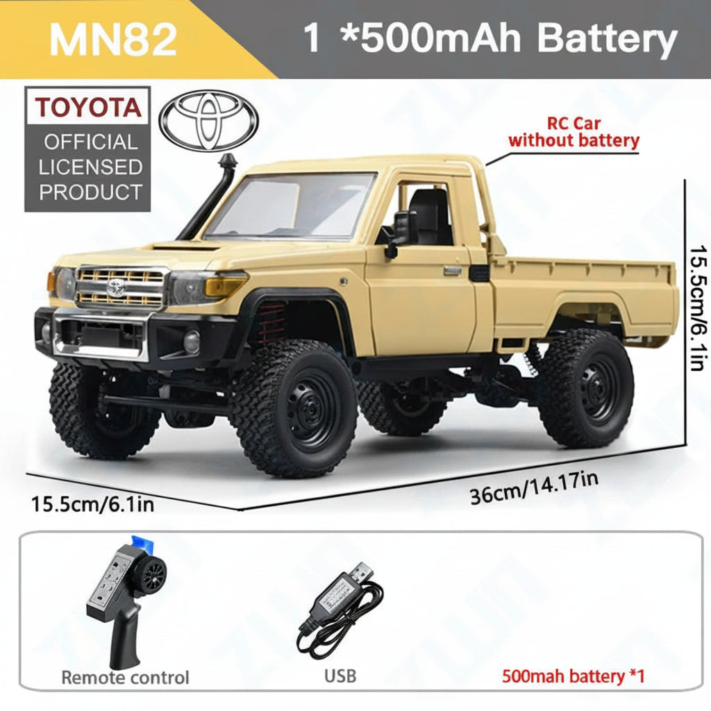 SummitCruiser™ Retro 4WD RC Pickup