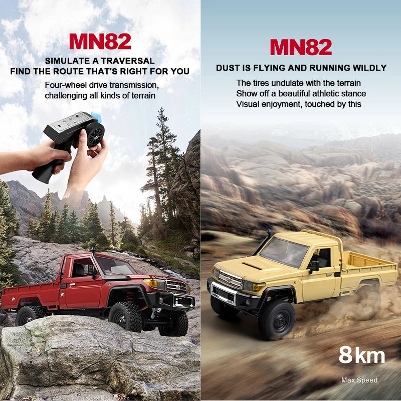 TrailMaster™ LC79 4WD RC Off-Road Pickup