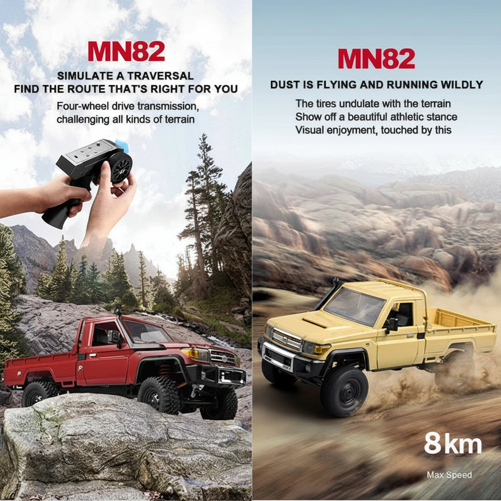 SummitCruiser™ Retro 4WD RC Pickup