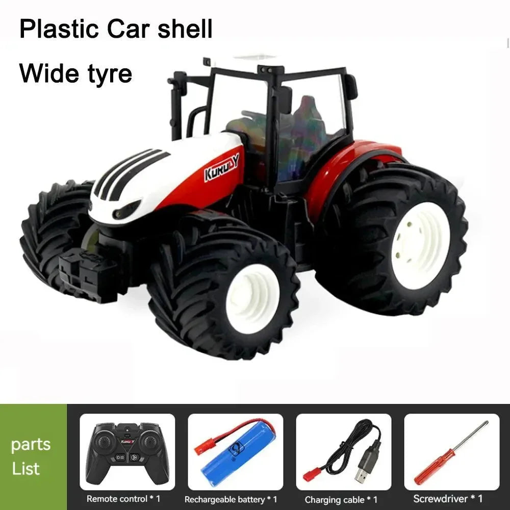 AgriMaster RC Farm Tractor with Trailer 1:24
