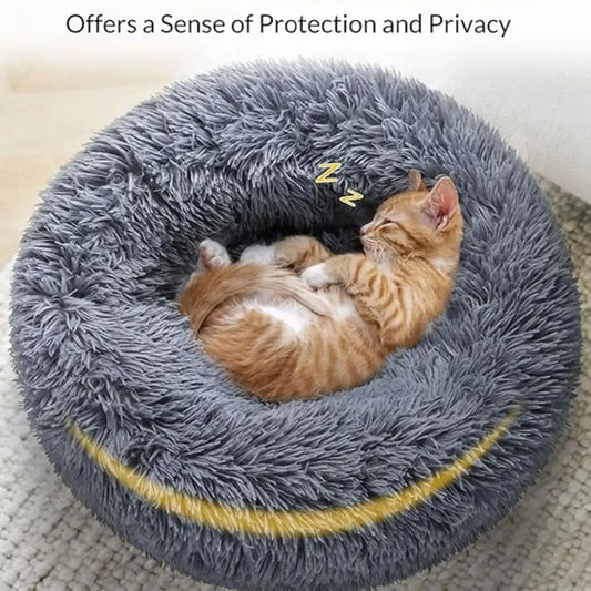 CalmiCloud™ Donut Pet Bed