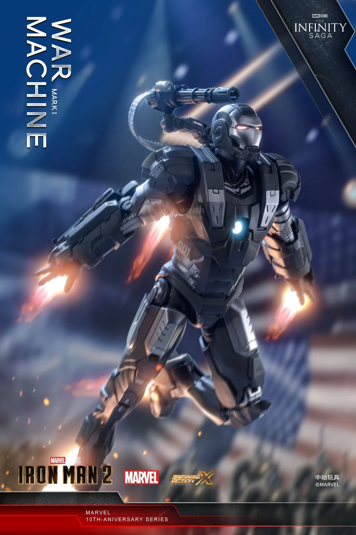ZD Original Iron Man MK8 MK31 MK32 Piston Romeo MK10 MK19 Tiger 1/10 Armor Marvel legends Avengers Action Figure Toys Model Gift