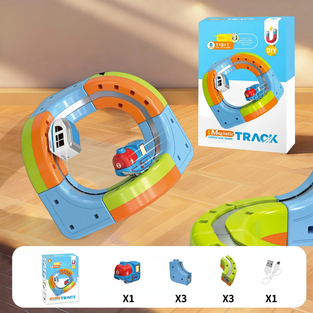 SpeedRail™ Magnetic Bullet Train Builder Set