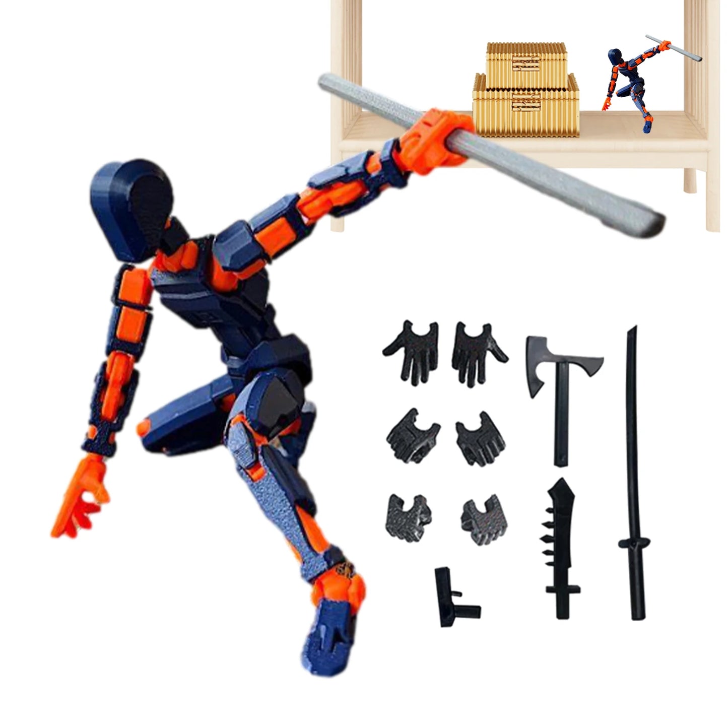 FlexiForge Poseable Action Figure Kit